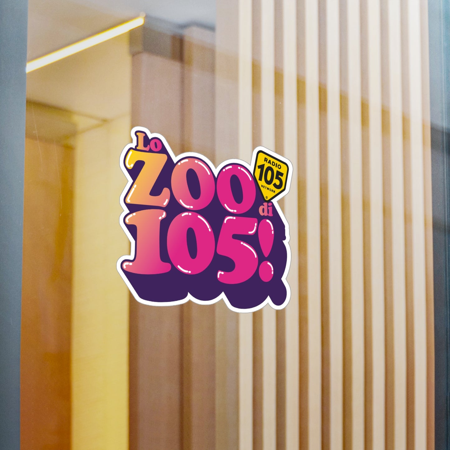 Adesivo Logo Zoo