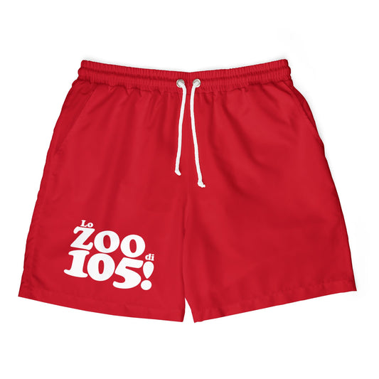 Costume Zoo Rosso Baywatch (Logo Zoo anche retro)