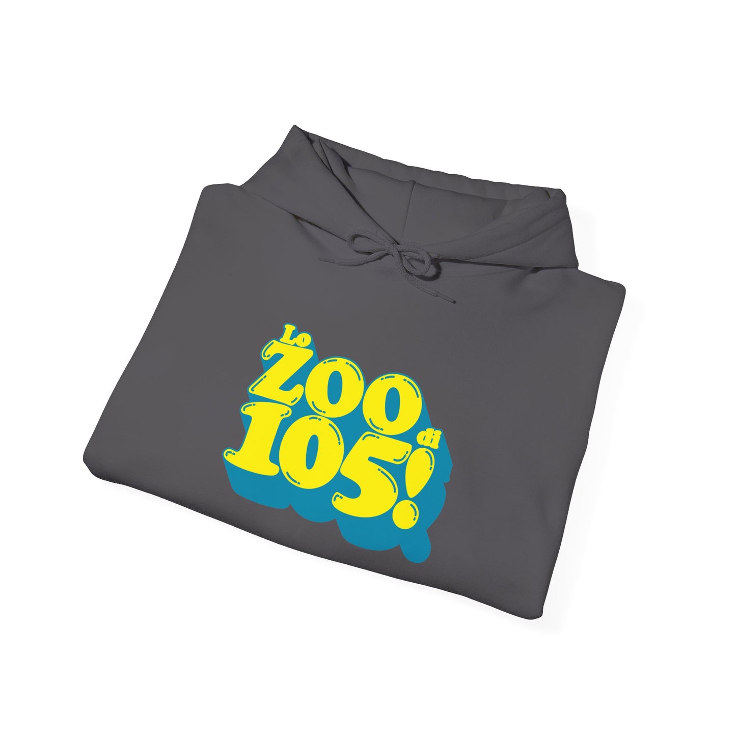 Felpa con cappuccio Zoo Logo + 99 sul retro (Da vero zoofilo)