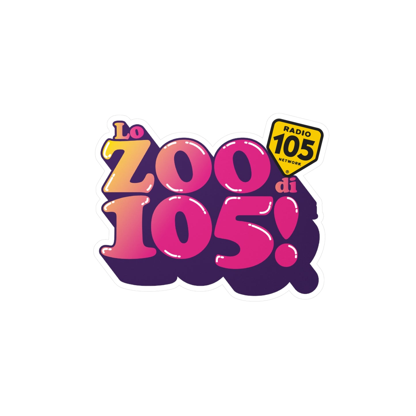 Adesivo Logo Zoo