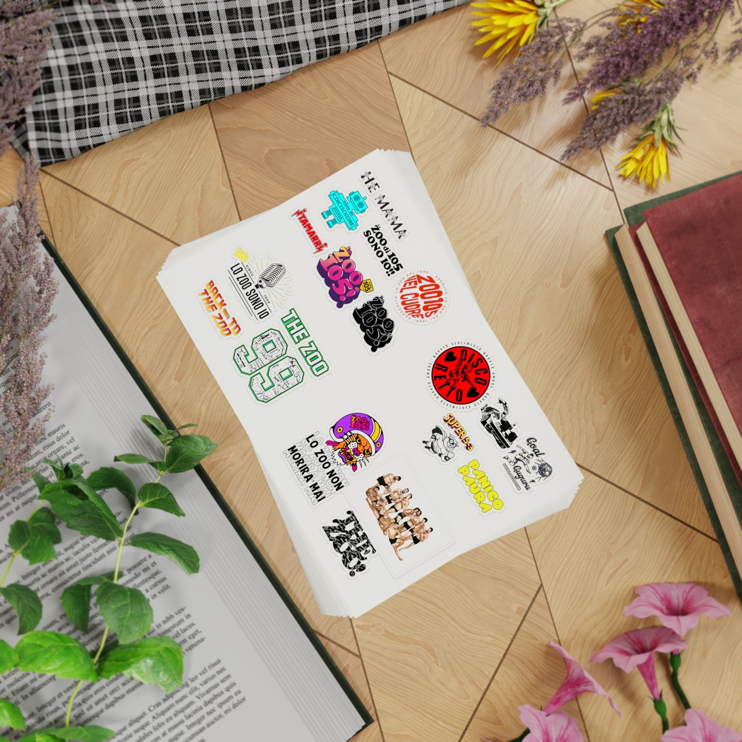 Adesivi "La storia dello Zoo"