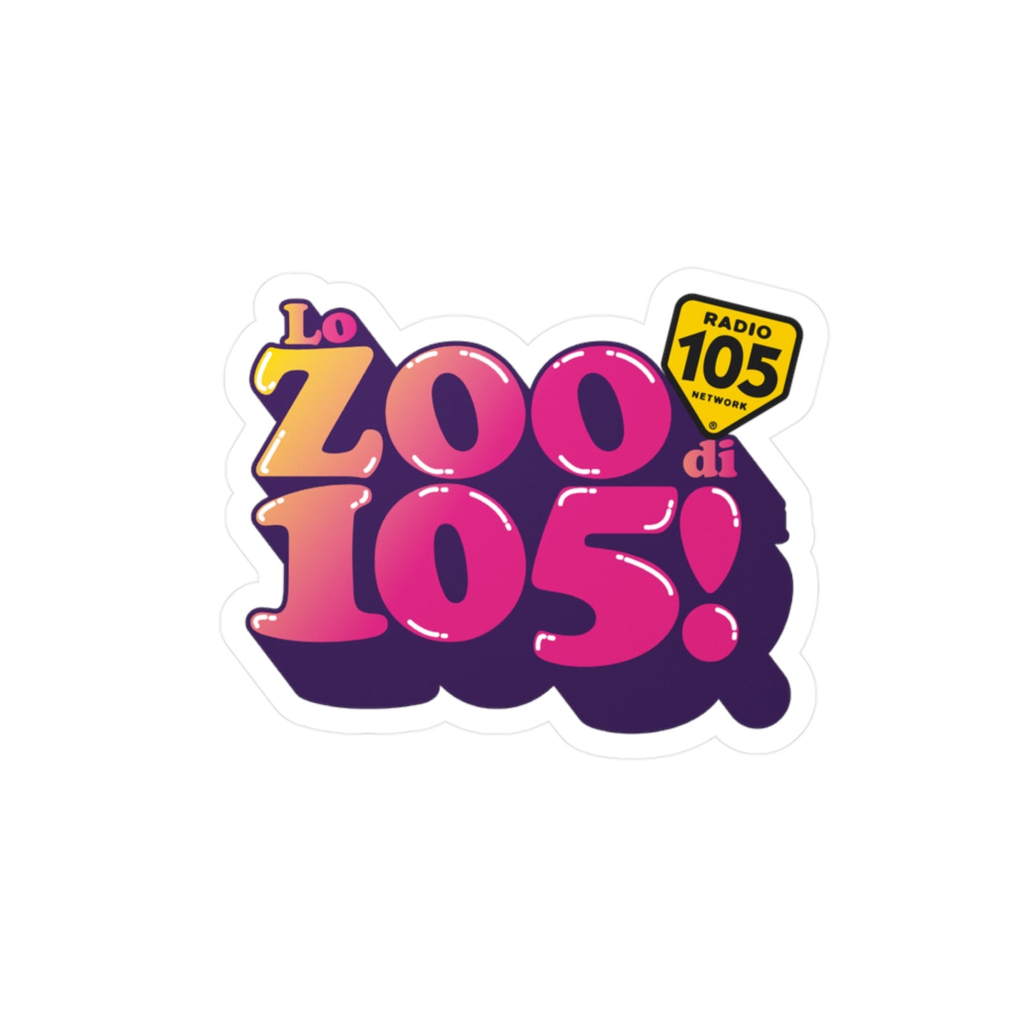 Adesivo Logo Zoo