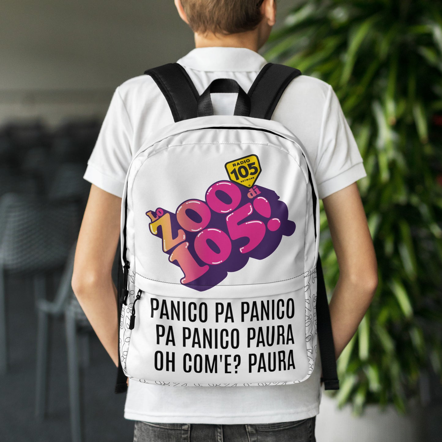 Zaino Zoo Ufficiale-Panico Paura