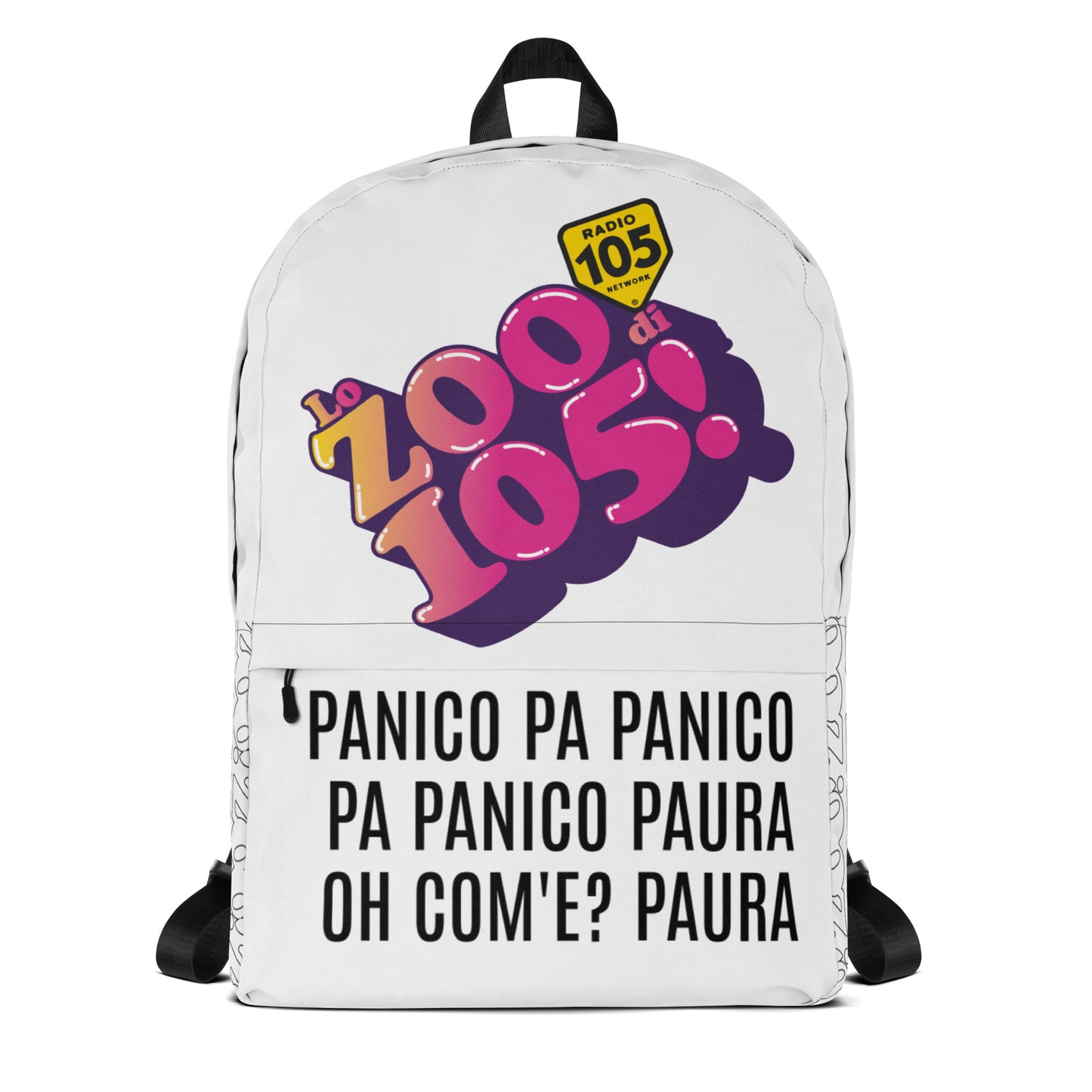 Zaino Zoo Ufficiale-Panico Paura