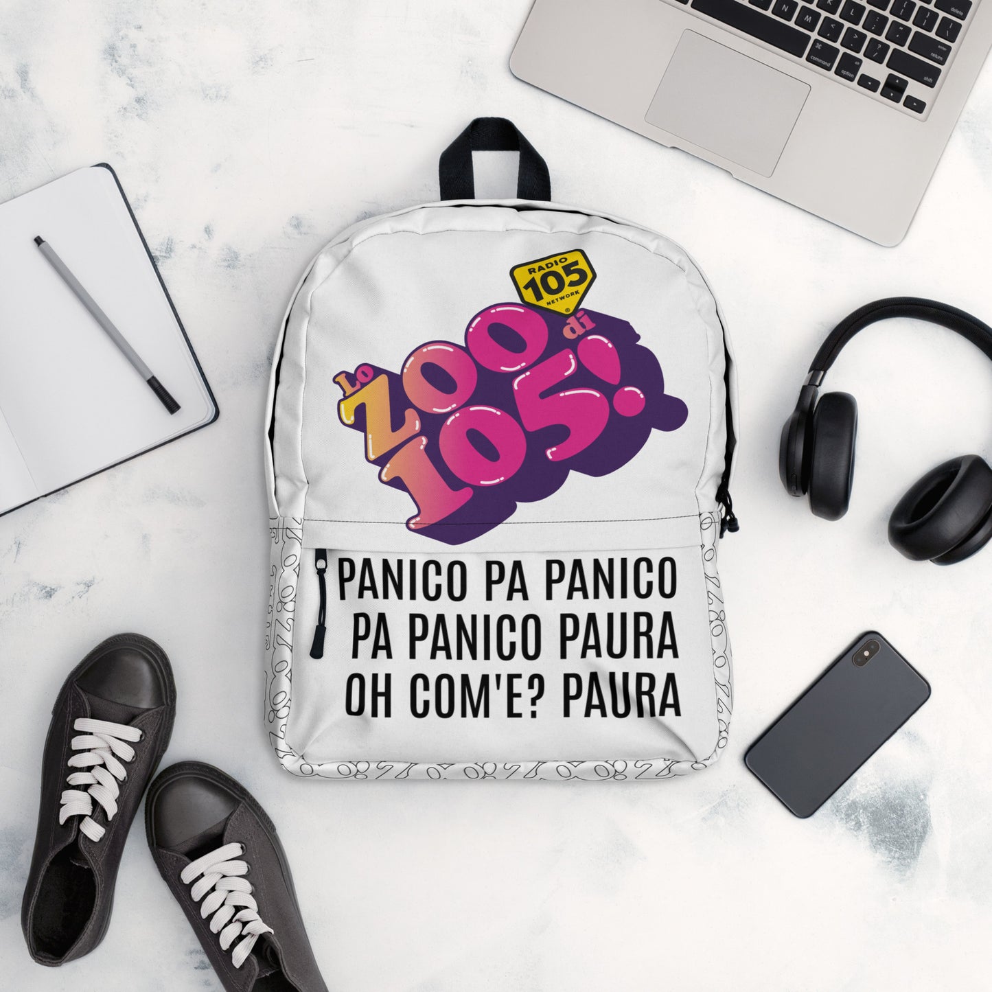 Zaino Zoo Ufficiale-Panico Paura