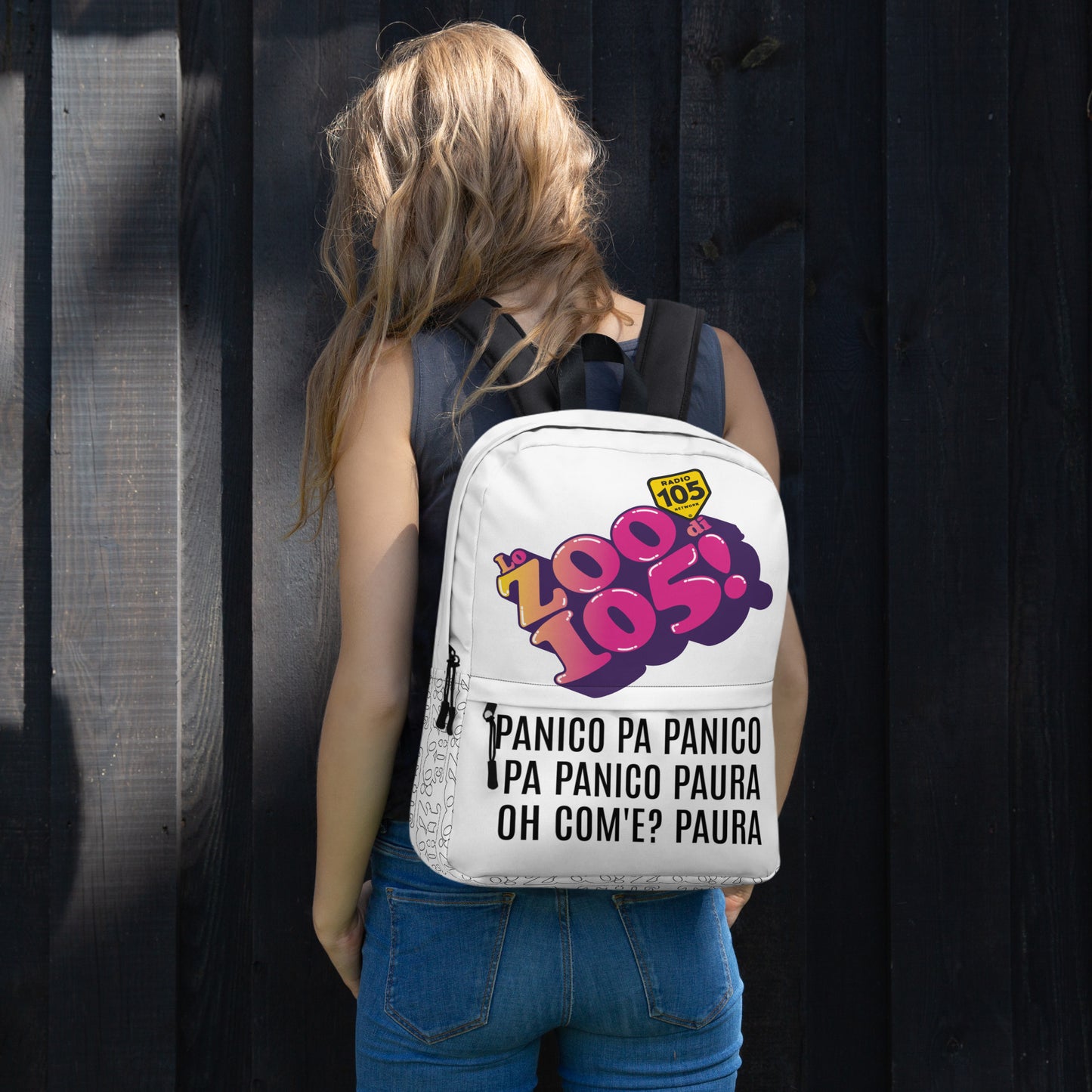 Zaino Zoo Ufficiale-Panico Paura