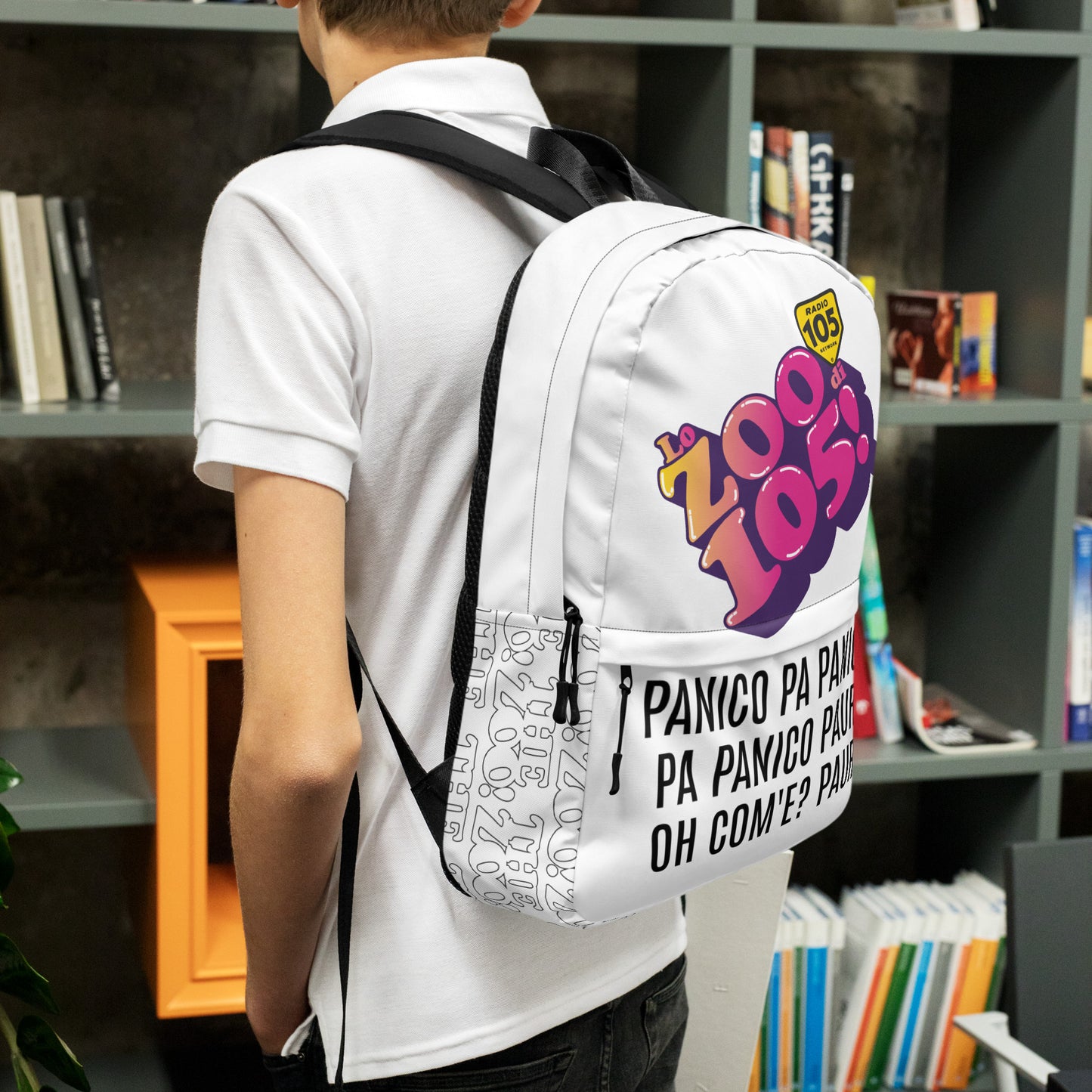 Zaino Zoo Ufficiale-Panico Paura