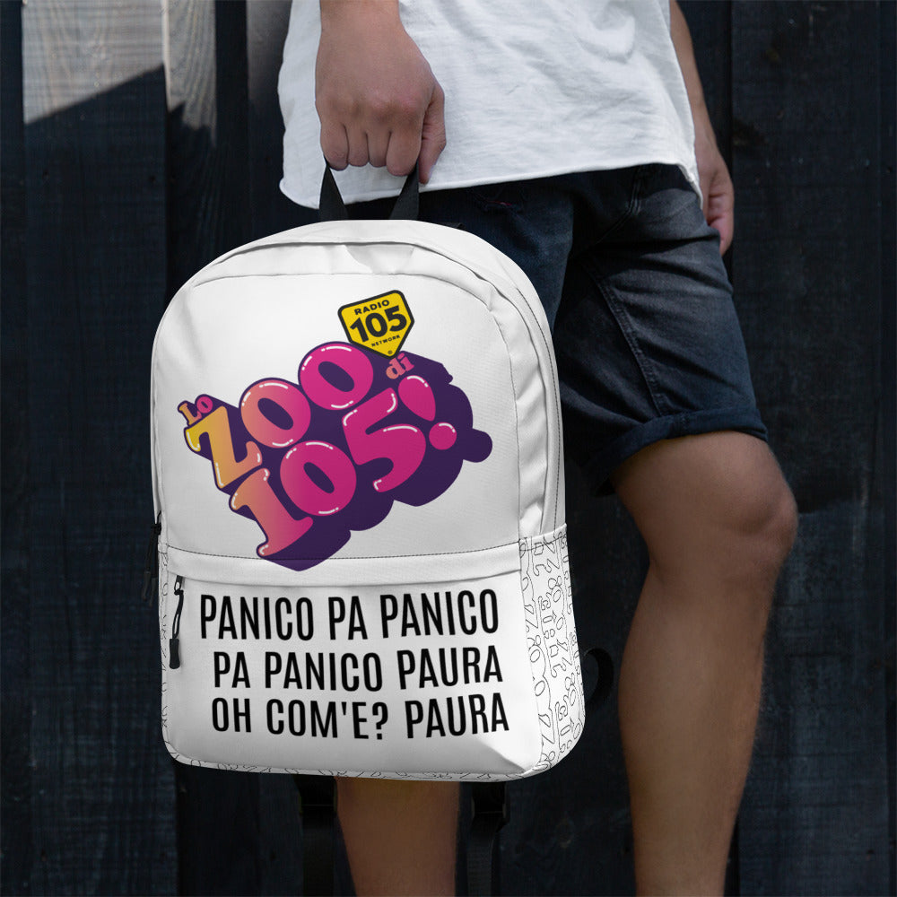 Zaino Zoo Ufficiale-Panico Paura