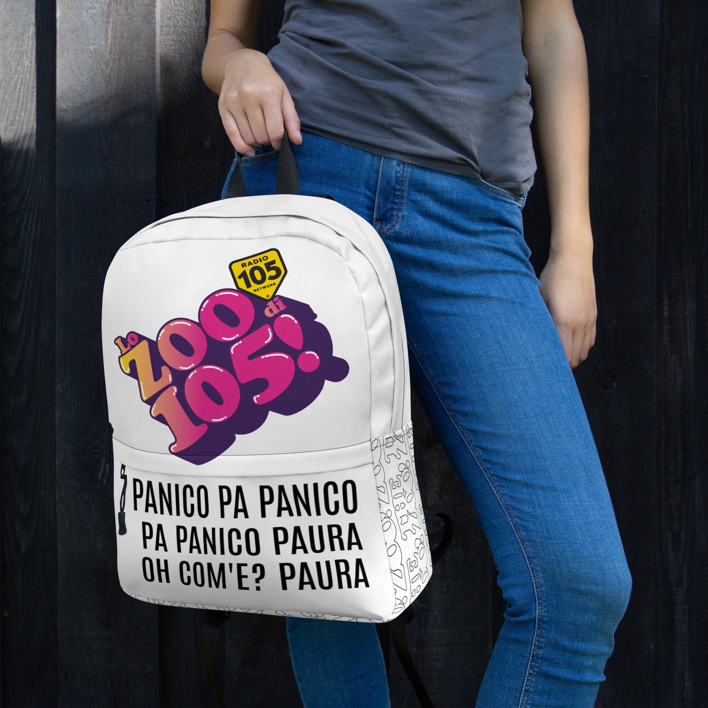 Zaino Zoo Ufficiale-Panico Paura
