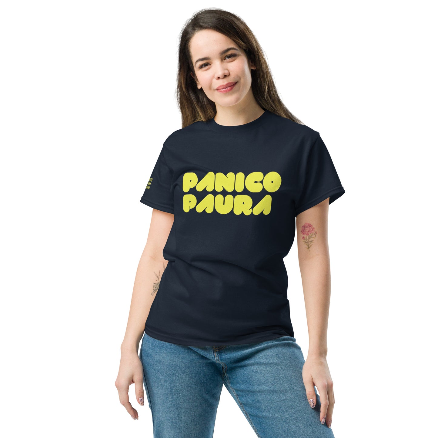 PANICO PAURA T-shirt classica unisex