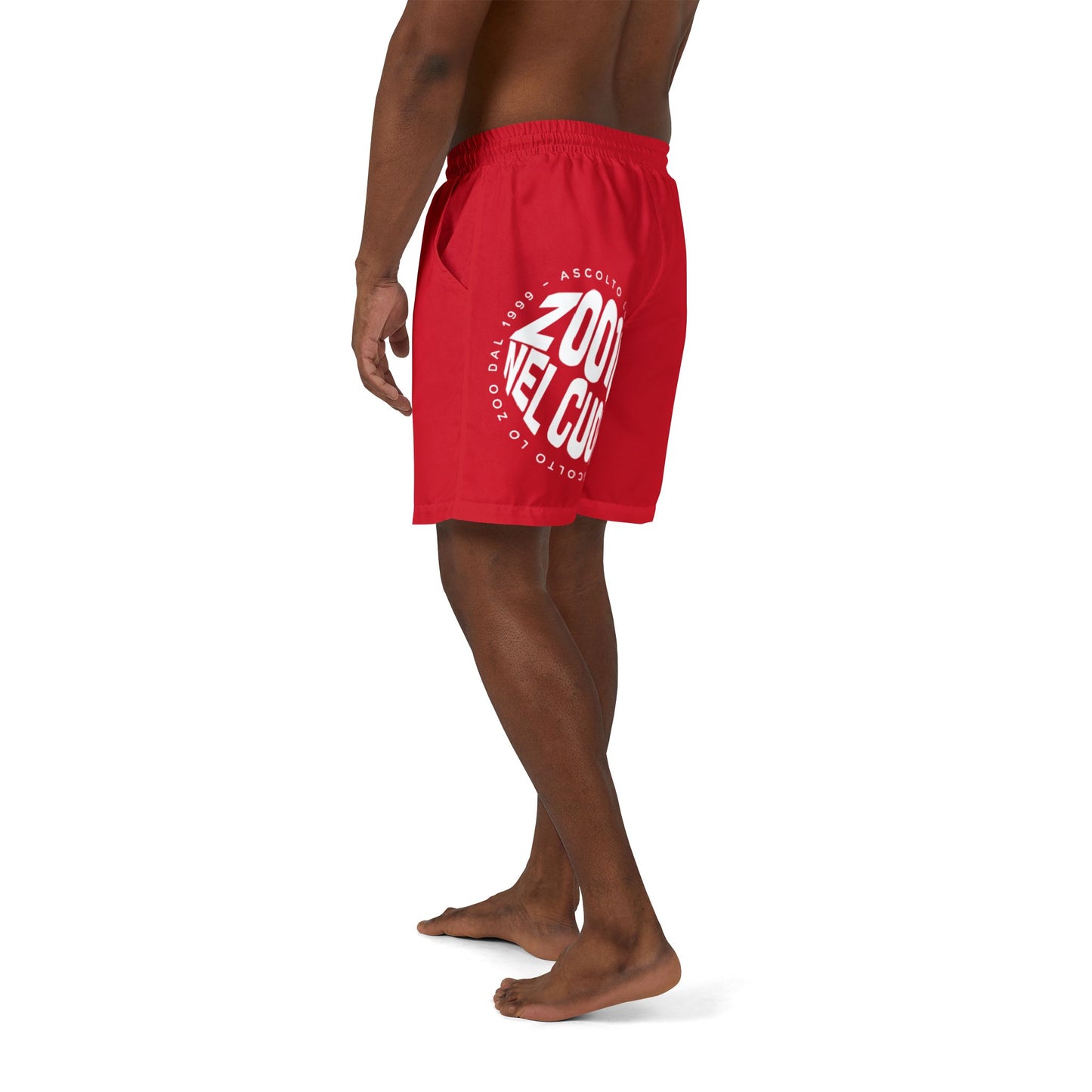 Costume Zoo Rosso Baywatch (Logo Zoo anche retro)
