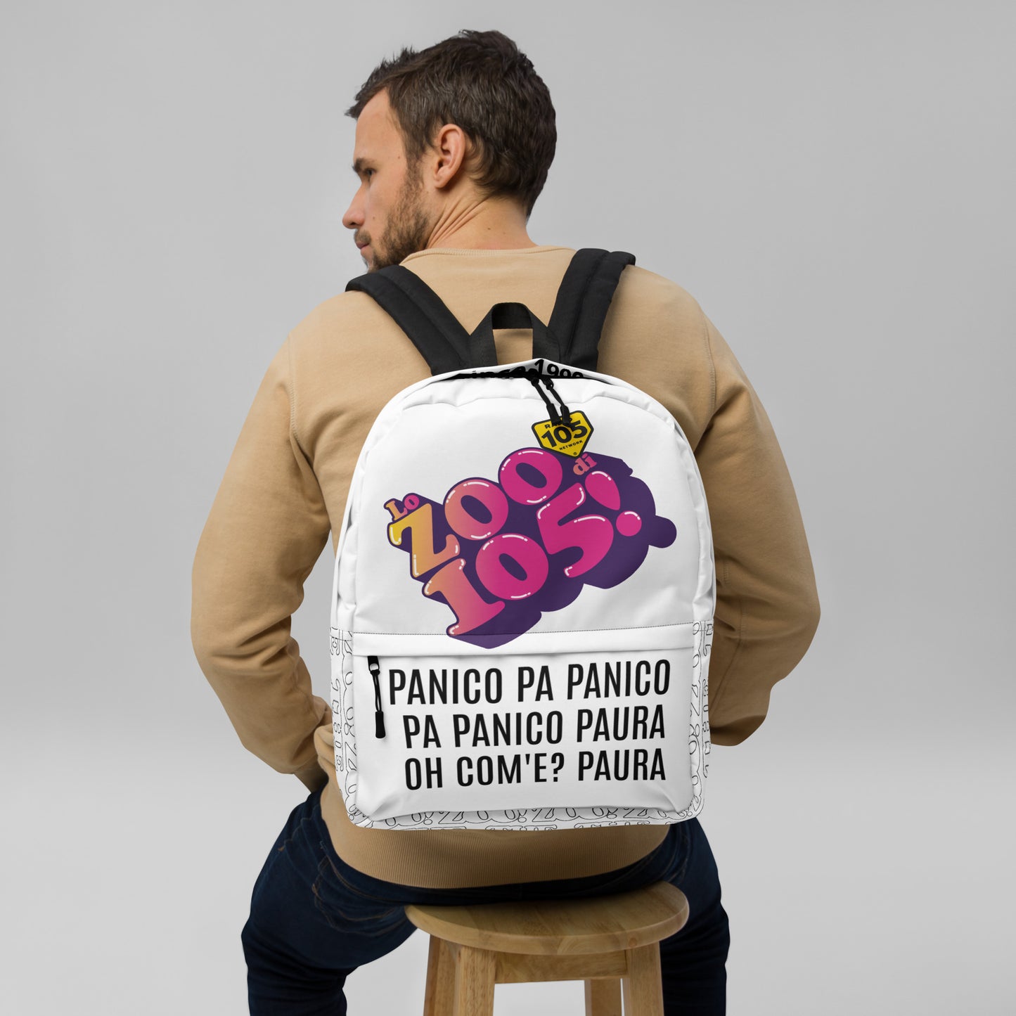 Zaino Zoo Ufficiale-Panico Paura