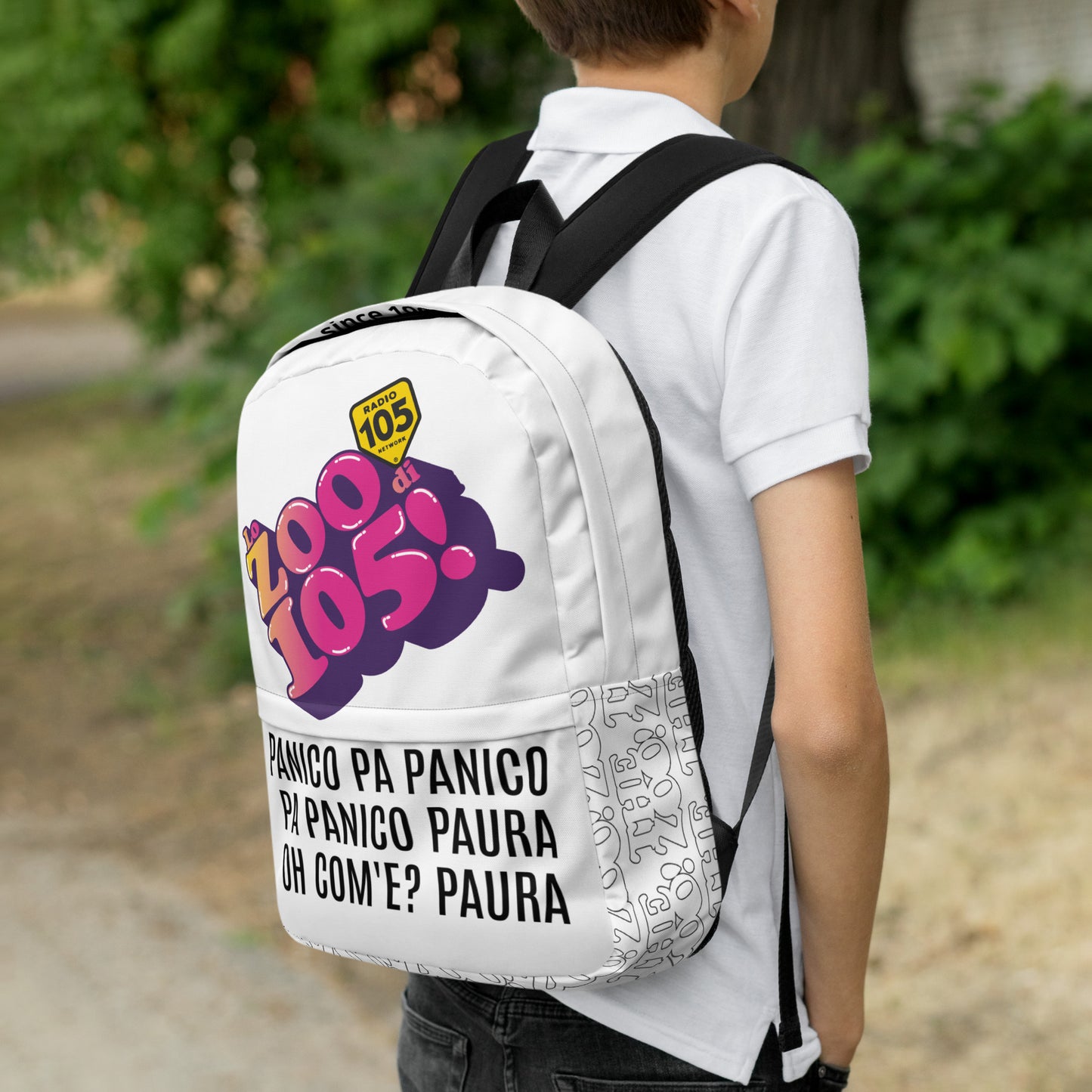 Zaino Zoo Ufficiale-Panico Paura