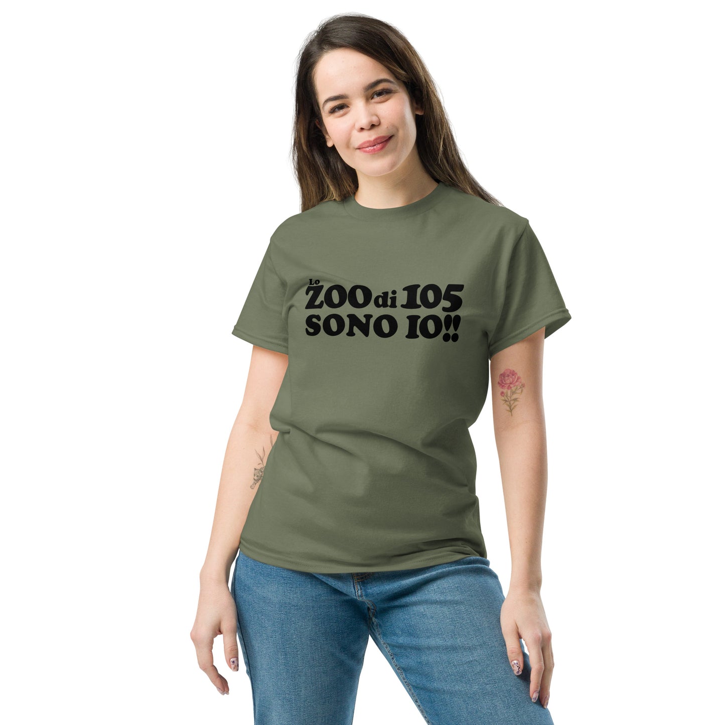 T-shirt classica unisex (Lo Zoo sono Io!)