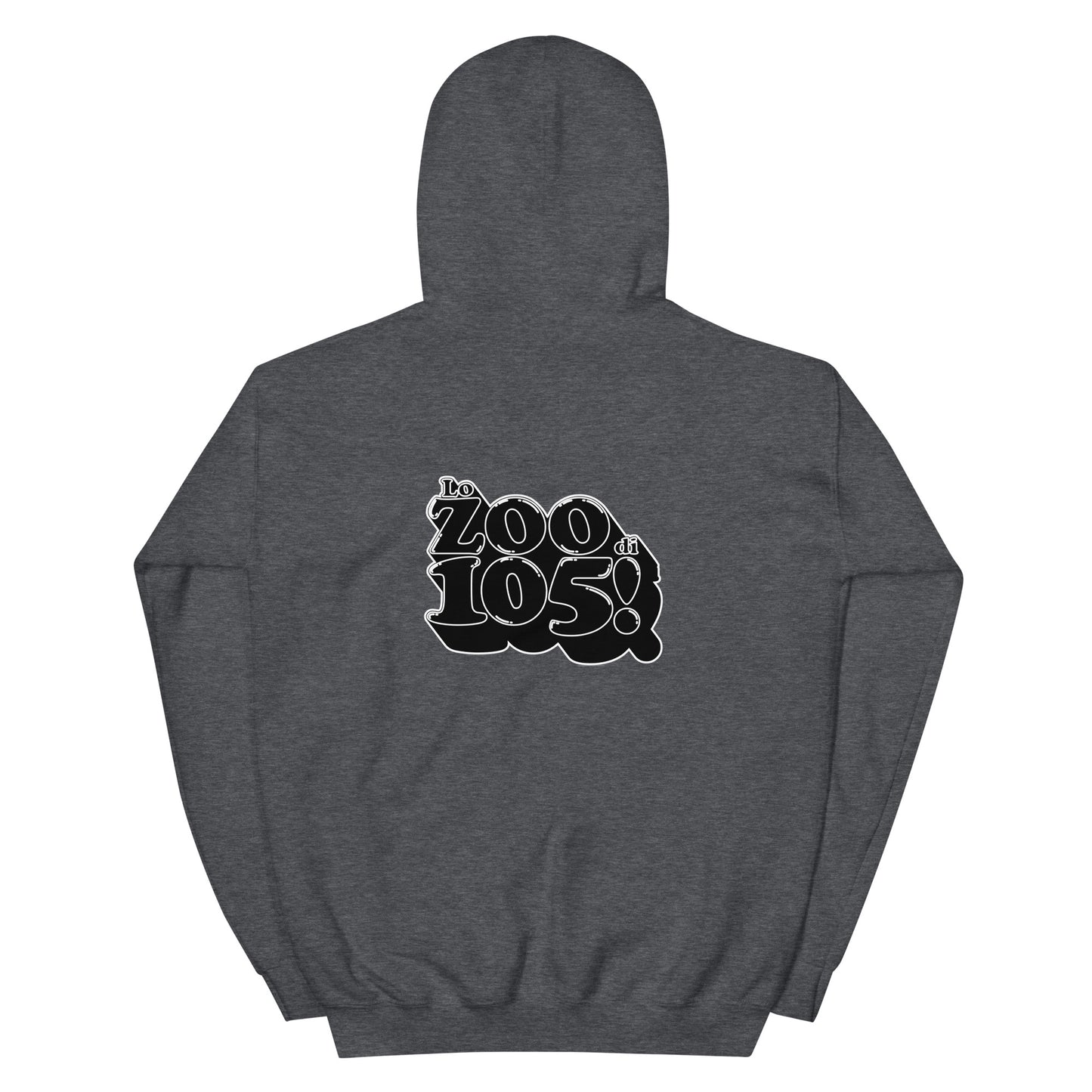 Felpa con cappuccio (Logo Zoo ricamato)