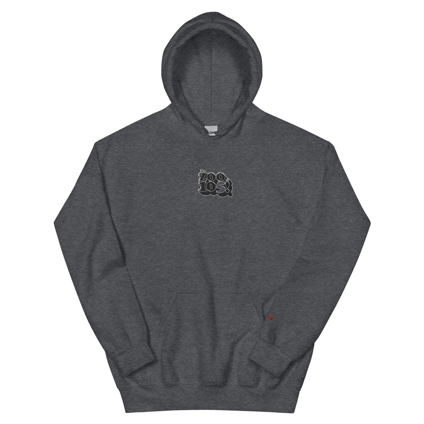 Felpa con cappuccio (Logo Zoo ricamato)