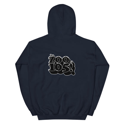 Felpa con cappuccio (Logo Zoo ricamato)