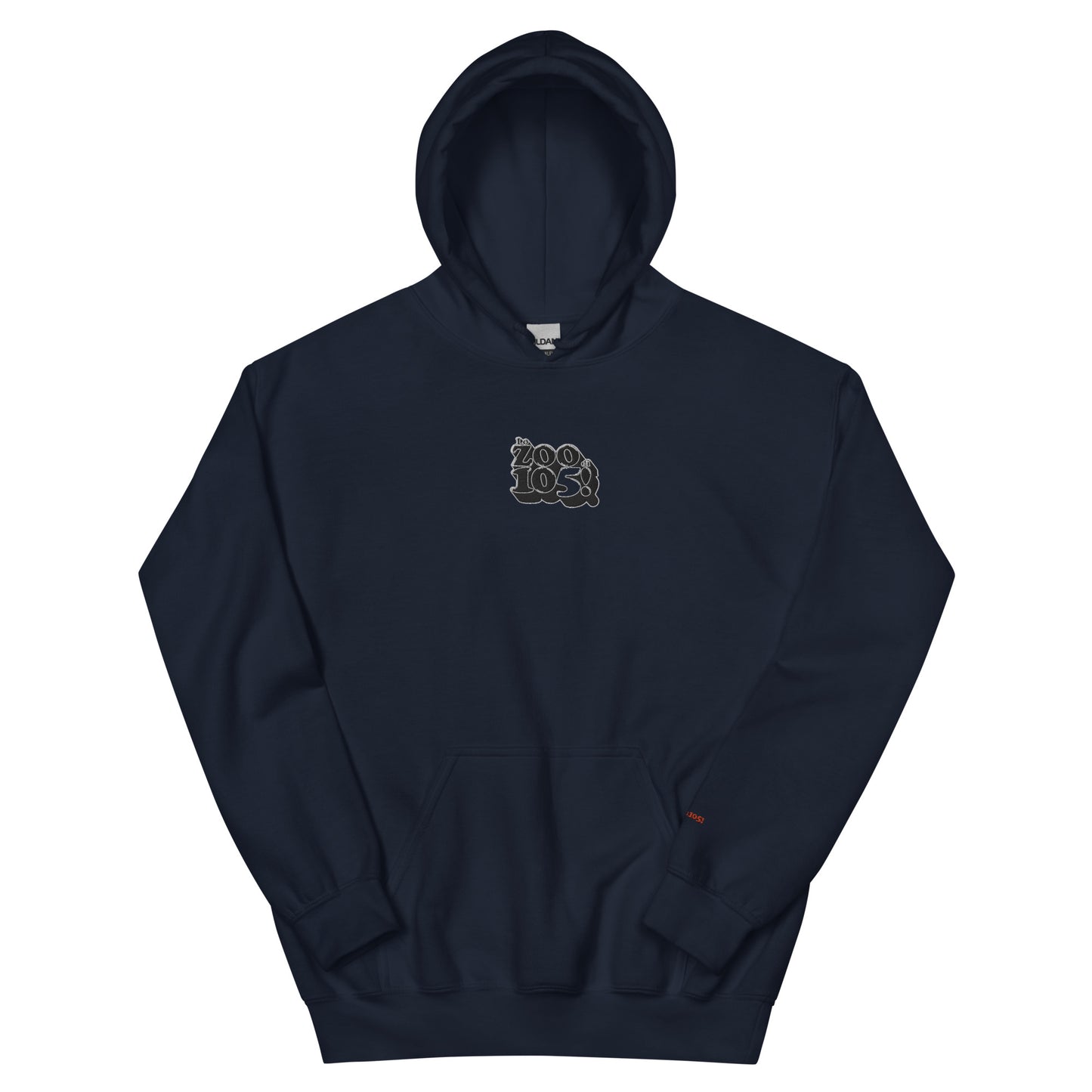 Felpa con cappuccio (Logo Zoo ricamato)